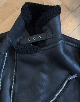 Bunda oversized biker Pull&Bear - 4