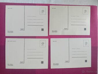 12x vintage pohlednice pejsek, psík - 4