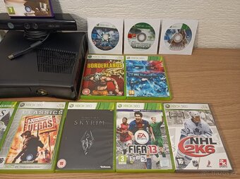 Xbox 360 + 16 her s Kinectem - 4