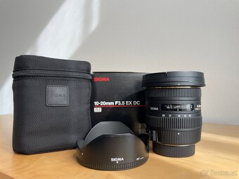 Sigma 10–20mm f/3.5 EX DC HSM pro Nikon – skvělý stav - 4