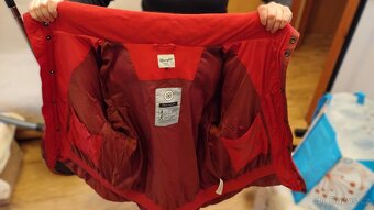 Zimní bunda wrangler červená xxxL nová - 4