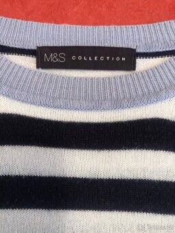 Pruhovaný svetřík - M&S Collection - 4