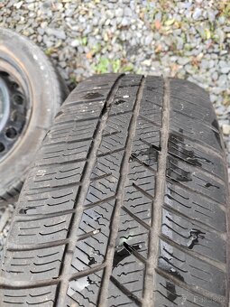 Prodám orig alu 16 Renault laguna zimní pneu 205/55/16 - 4