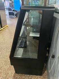 Chladicí vitrína přístěnná černá 71х64х134cm - 4