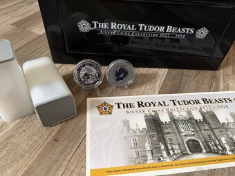 Stříbrná mince 2 Oz The Tudor Beasts Queens Lion 2026 - 4