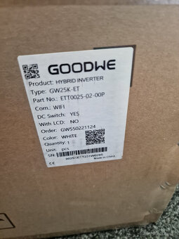 Měnič hybridní 3f. GoodWe 25kW GW25K-ET - 4