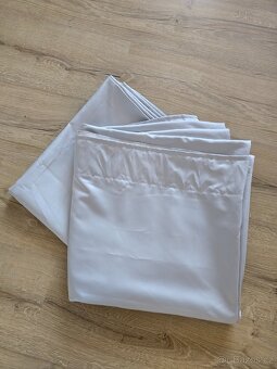 Ikea Glansnava 2ks šedé závěsy 143x290 cm - 4