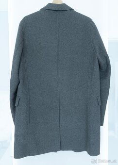 Kabát vlněný, šedý - 4
