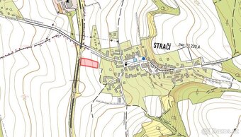 Pozemek, bydlení, prodej, Stračí, Štětí, Litoměřice - 4