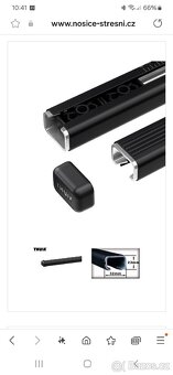Střešní nosič Thule SquareBar Evo - 4