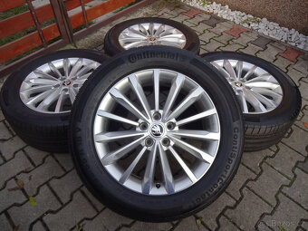 ZÁNOVNÍ LETNÍ ORIGINÁL ŠKODA 18" 5x112 pneu 235/55R18 - 4