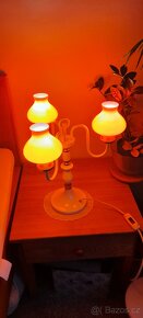 Retro stolní lampa Drukov Brno - 4