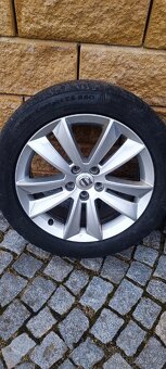 17" ALU kola originál Volvo, zimní pneumatiky 225/50/17 - 4