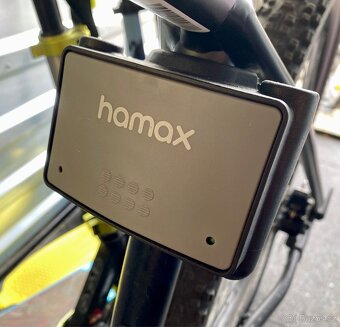 HAMAX cyklosedačka, polohovatelná s uzamykatelnym zámkem…. - 4