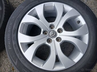 Prodám sadu Orig ALU kol Citroen 225/55 R17 letní - 4