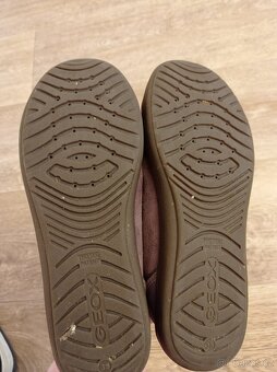 Dívčí kotníkové kožené boty Geox, vel. 35 - 4