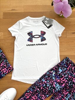 UNDER ARMOUR NOVÉ tričko legíny 10-12 r - 4