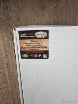 3D vánoční dřevěný světelný led svícen kostel nový - 4
