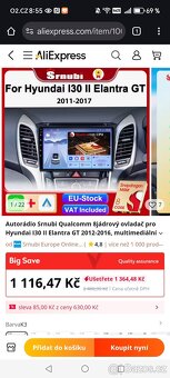 Srnubi Android pro Hyundai i30 2011-2017 - 4