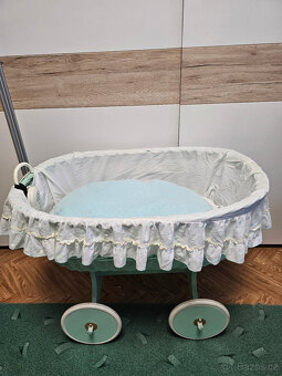 Proutěný koš pro miminko Leipold - 4