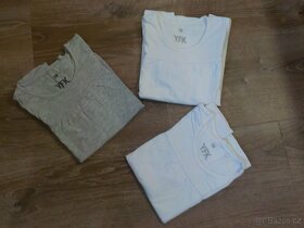 Trička s dl. rukávem vel. 128, 140/146 - 4