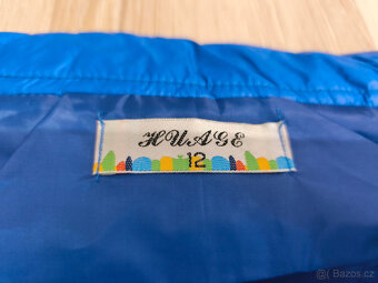 NOVÁ Dětská modrá vesta Huage - vel. 140/146 - 4