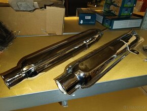 Chromové vyfuky Ural m72 - 4