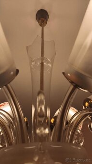 Ručně malovaný lustr, certifikace Glass Export - 4