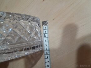 Broušená cukřenka / dóza 2ks - 4