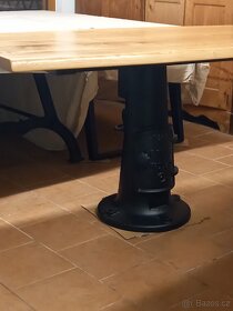 Nový dubový stůl - 4