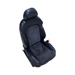 Sedačky černá kůže alcantara Audi A5 8T Coupe r.v. 2008 - 4