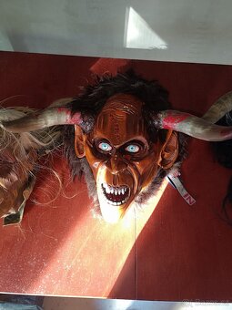 Krampus masky čerta - 4