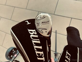 TOP stav - golfový set - golfové hole Bullet vč. vozíku - 4