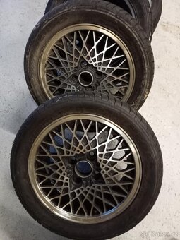 Alu kola MSW 6J r14 4x100 s pneu - 4