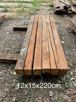 Staré TRÁMY/HRANOLY Suché zakryté - Doprodej se slevou - 4