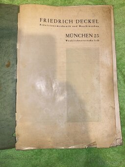 NÁSTROJOVÁ BRUSKA DECKEL S1 - 4