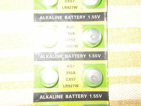 Knoflíkové baterie LR44W a LR927W - 4