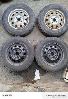 ŠKODA FELICIA + FAVORIT 4X100 ZIMNÍ KOLA KOMPLET - 4