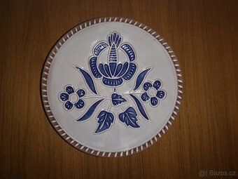 Keramický talíř - ozdobný - 4