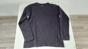 Dívčí trika s 3/4 a dlouhým rukávem, džegíny, cca 10-14 let - 4