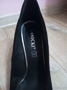 Nenošené kožené lodičky Lasocki, vel.37 - 4