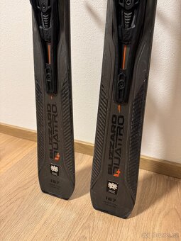 🎿 Lyže Blizzard Quattro RS 167 + hůlky 130cm - 4