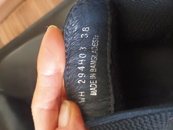 Nové dámské kožené boty vel. 38 - 4