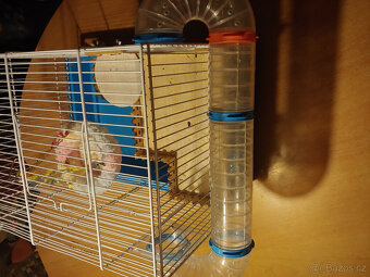 Klec pro křečka s příslušenstvím - 4