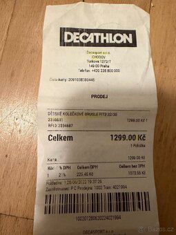 Dětské inline brusle č.32-35 (+ chrániče) - 4