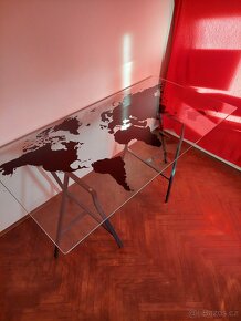 Ikea stůl skleněný - 4