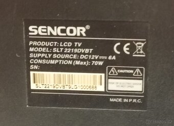 LCD TV Sencor vadná - 4