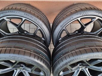 22″ 5×112 AUDI RS6 / RS7 PERFORMANCE “BLACK MATT” nové letné - 4