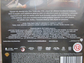 1x puštěné DVD Fantastická zvířata a kde je najít - 4