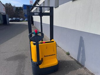 Vysokozdvižný vozík ruční 1t zdvih 2,9m AKU - 4